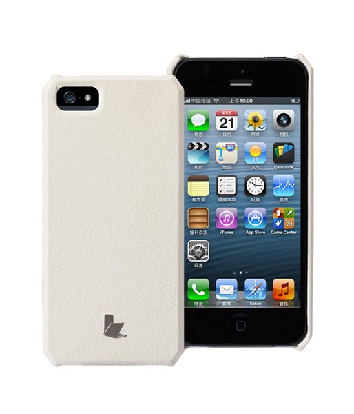 Чехол для iPhone 5/5S Jison Wallet Executive Белый