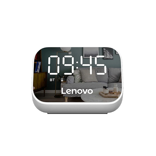 Колонка + часы Lenovo TS13 White