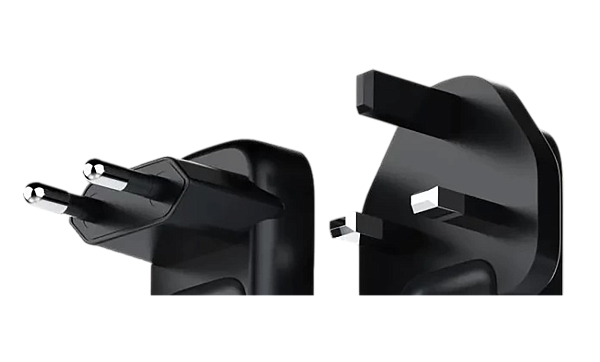 СЗУ LDNIO Q408 100W GaN Supper Fast Charger, US/UK/EU Plug, 1xUSB-A + 3xUSB-C Black