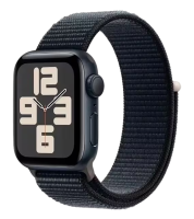 Apple Watch SE 2 GPS 40mm Aluminum Case with Midnight Sport Loop (MRE03)
