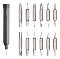Отвертка с насадками Xiaomi HOTO Precision Screwdriver Kit 24 in1 (QWLSD004/HTT0005CN) Grey (серый)