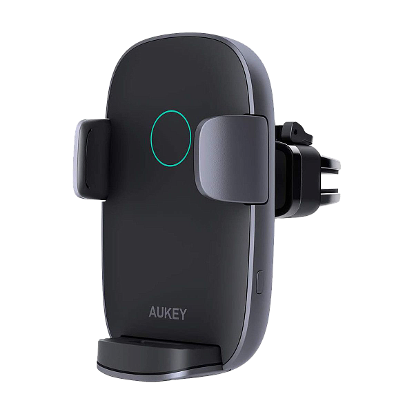 Автомобильный держатель AUKEY Windshield Dashboard Car Mount with 10W wireless charging