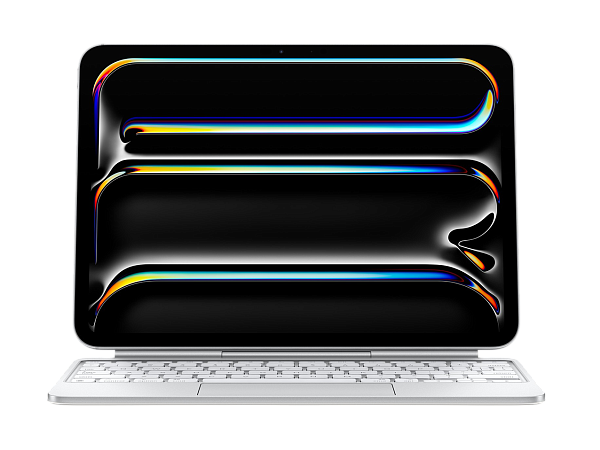 Клавиатура Apple Magic Keyboard для iPad Pro 11 (2024) White русская гравировка