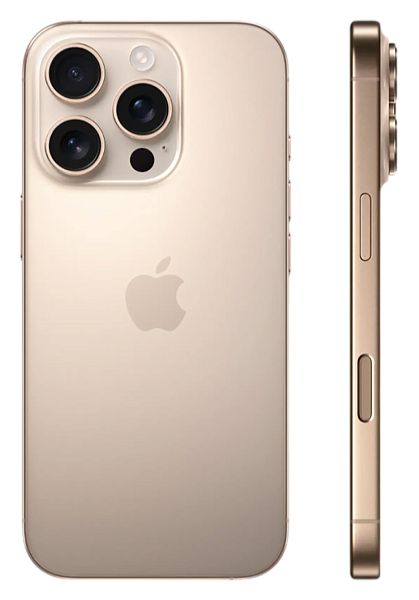 Apple iPhone 16 Pro 128ГБ Desert Titanium (Пустынный титан) Sim+eSim