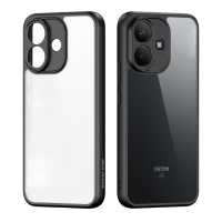 Чехол усиленный для Xiaomi Redmi Note 17 Pro 5G, Dux Ducis, серия Aimo Series Case, с черными рамкам