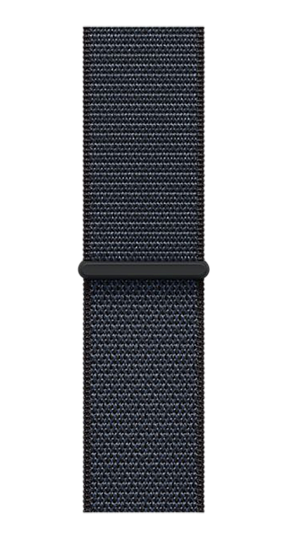 Apple Watch SE (2024) GPS 40mm Aluminum Case with Midnight/Ink Sport Loop (MXEA3)