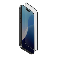 Стекло защитное для Apple iPhone 16/15, KEEPHONE EASY FIT CLEAR (3D), автоустановка