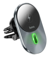 Автодержатель с беспроводной зарядкой Hoco CA91 Magic magnetic wireless Автодержатель с беспроводной зарядкой Hoco CA91 Magic magnetic wireless
