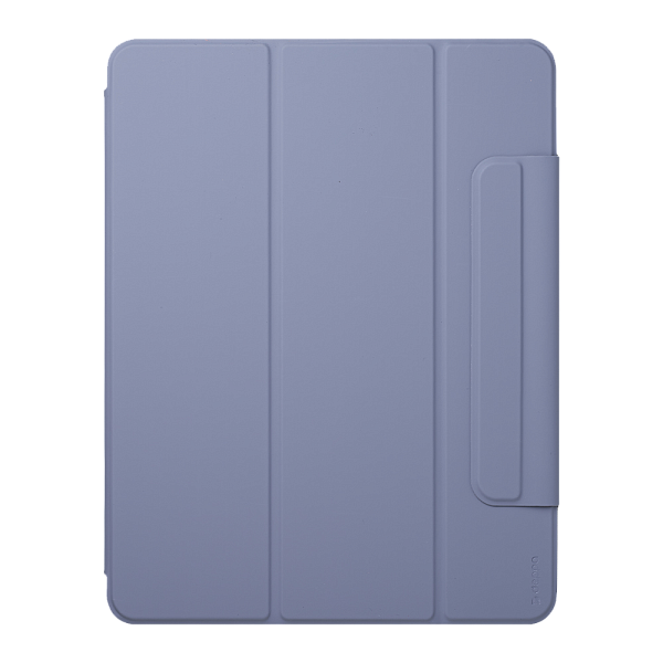 Чехол для iPad Pro 12,9 (2020/2021) Deppa Wallet Onzo Magnet серо-лавандовый