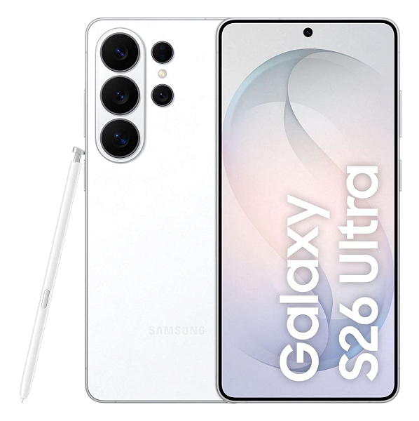 Samsung Galaxy S26 Ultra 5G 12/256Gb White (S948B/DS) Snapdragon Sim+eSim