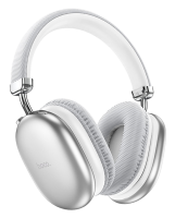 Наушники беспроводные  Hoco W35 Max ANC (с шумоподавлением) серебро