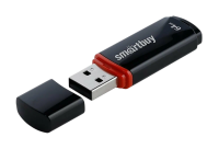 USB-накопитель 64Gb SmartBuy Crown, USB 2.0, черный USB-накопитель 64Gb SmartBuy Crown, USB 2.0, черный