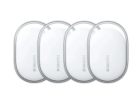 Умный трекер Xiaomi Tag (4 Pack), работает с Apple Find My и Google Find Hub, silver