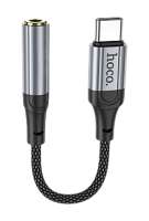 Переходник Hoco LS36 fresh digital Type-c to 3.5 audio, черный