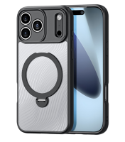 Чехол для iPhone 17 Pro Max, Dux Ducis Aimo Mag, MagSafe (магнитная откидная подставка), черный Чехол для iPhone 17 Pro Max, Dux Ducis Aimo Mag, MagSafe (магнитная откидная подставка), черный