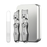 Маникюрный набор Xiaomi Jingyan Large Opening Nail Clipper Nail File Set JZ01H Silver Маникюрный набор Xiaomi Jingyan Large Opening Nail Clipper Nail File Set JZ01H Silver