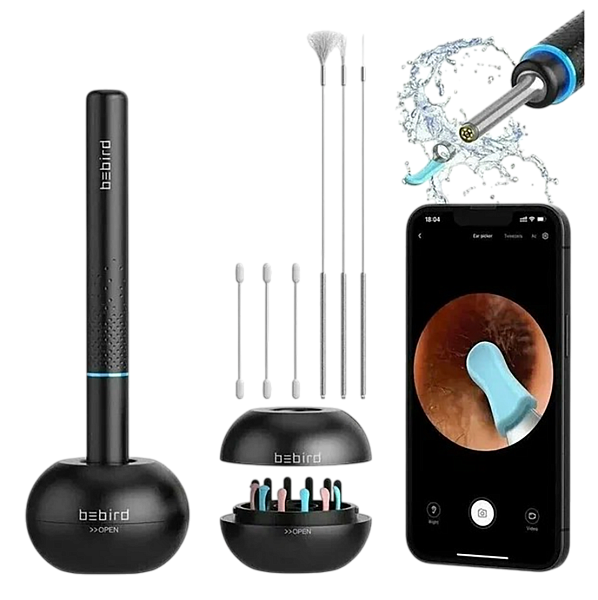 Умная ушная палочка Xiaomi Bebird Smart Visual Spoon Stick M9S Black