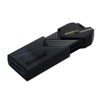 USB-накопитель  256Gb Kingston DataTravele Exodia Onyx, USB 3.2, черный