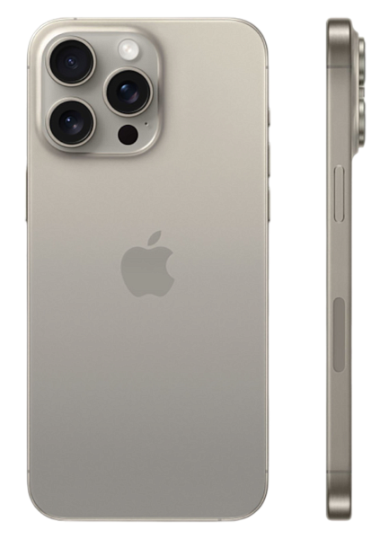 Apple iPhone 15 Pro 128ГБ Natural Titanium (Титан)  eSim