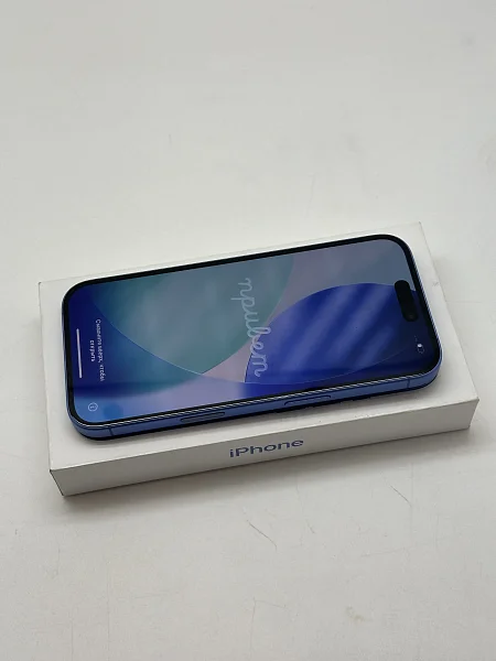 Apple iPhone 16 128ГБ Ultramarine (Синий) Sim+eSim