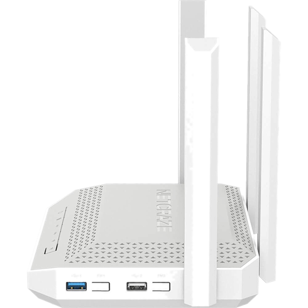 Wi-Fi Роутер Netcraze Giga NC-1012, Wi-Fi 6 2,4/5 ГГц, до 2.5 Гбит/с, SFP (для оптики) USB 3.0 и 2.0