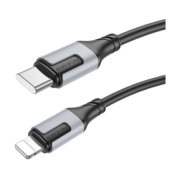 Кабель Borofone BX101 Creator Type-C to Lightning, PD 27W, 1 м черный