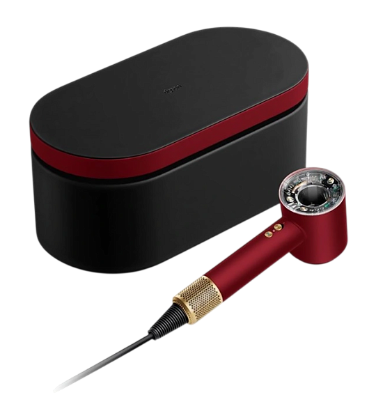 Фен Dyson Supersonic Nural HD16 Red Velvet/Gold с кейсом