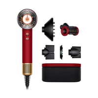 Фен Dyson Supersonic Nural HD16 Red Velvet/Gold с кейсом