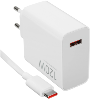 Сетевое зарядное устройство Xiaomi 120W HyperCharge Combo (TypeA) Global (MDY-14-EE) White