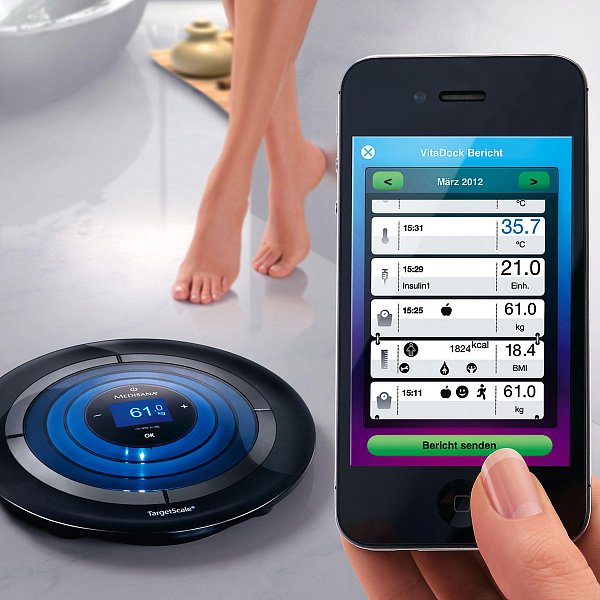 Весы Medisana TargetScale электронные индивидуальные для iPhone/iPad