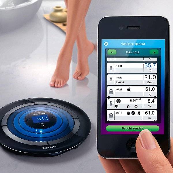 Весы Medisana TargetScale электронные индивидуальные для iPhone/iPad