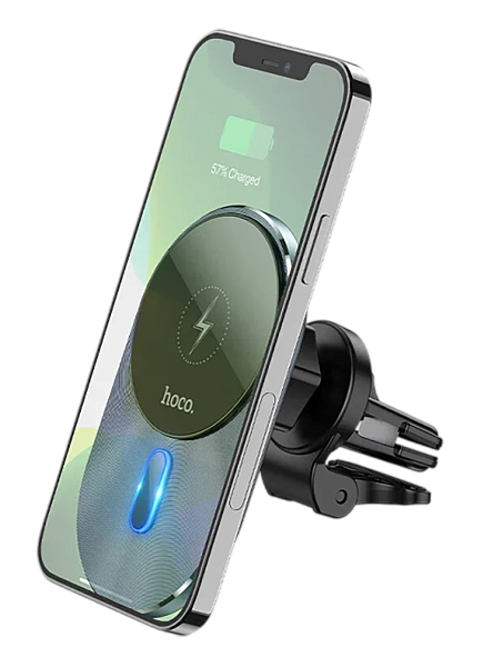 Автодержатель с беспроводной зарядкой Hoco CA91 Magic magnetic wireless