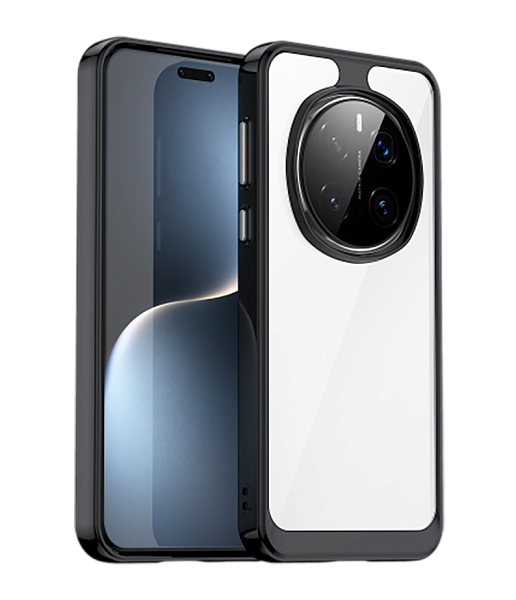 Чехол для Honor Magic 7 Pro Caseport усиленный с мягкими рамками, черный