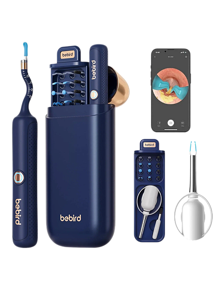 Умная ушная палочка Xiaomi Bebird Visual Ear Picking Device Bebird 3 Plus, Blue (синяя)