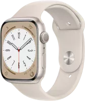 Apple Watch Series 8 GPS 45mm Aluminium Case with Starlight Sport Band M/L (MNUQ3) Apple Watch Series 8 GPS 45mm Aluminium Case with Starlight Sport Band M/L (MNUQ3)