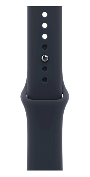Apple Watch Series 12 GPS 42mm Aluminium Case with Space Gray/Navy Blue Sport Band S/M (MJE74)