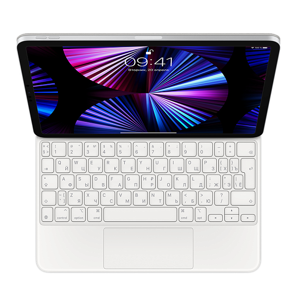 Клавиатура Apple Magic Keyboard для iPad Pro 11 (2021)/ Air (2020) White
