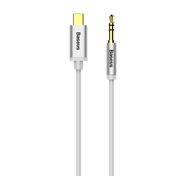 Кабель Baseus Yiven Type-C male To 3.5 male Audio Cable M01 Белый (CAM01-02)