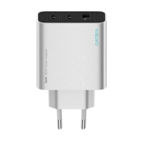 Зарядное устройство Cuktech 65W Gan 2C1A (A15C-EU) серебро Зарядное устройство Cuktech 65W Gan 2C1A (A15C-EU) серебро