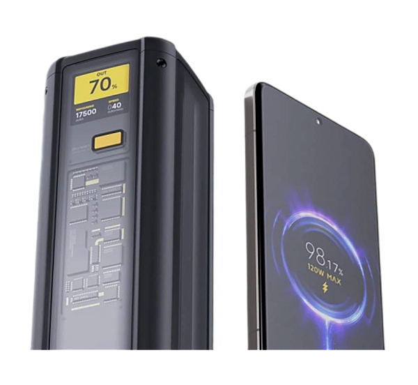 Внешний аккумулятор Xiaomi Mi Power Bank 25000mAh 212W (P03MI) черный