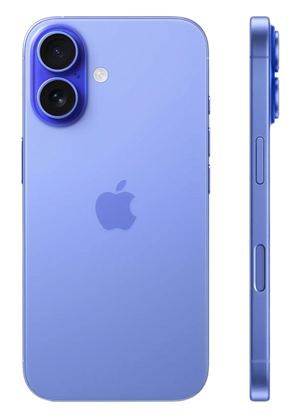Apple iPhone 16 256ГБ Ultramarine (Синий) Sim+eSim
