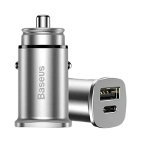 АЗУ Baseus Circular metal A+C 30W PPS (CCALL-BS0S), серебро