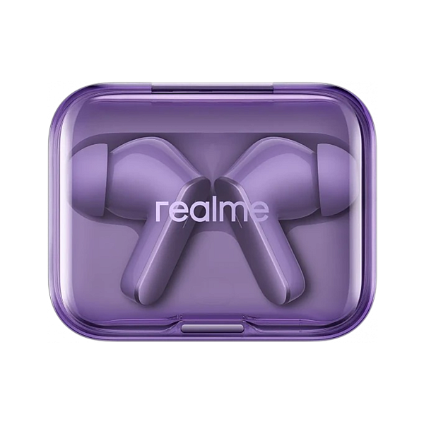 Беспроводные наушники Realme Buds Air 7 (RMA2408), BT 5.4 Hi-Res LDAC 2.0, ANC, Lavender Purple