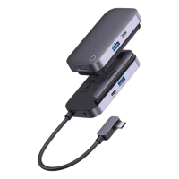 Хаб Baseus PADJOY 4-Port (Type-C to HDMI*1+USB 3.0*1+Type-C PD&Data*1+3.5mm*1) WKWJ000013