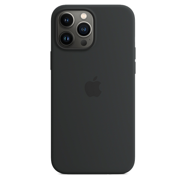 Чехол для iPhone 13 Pro Max Hardiz Liquid Silicone Magnet Magsafe Case Black