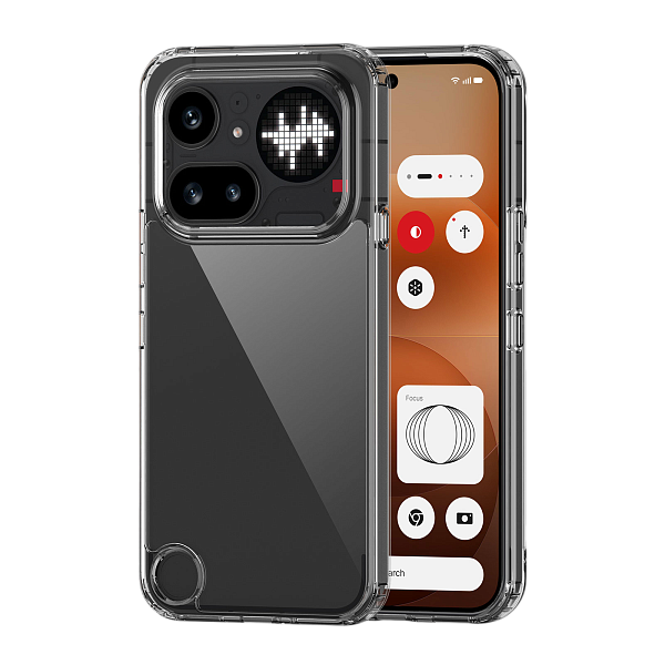 Чехол усиленный для Nothing Phone 4a Pro, Dux Ducis, серия Clin Series, прозрачный