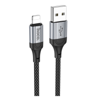 Кабель Hoco X102 Fresh USB to Lightning 2.4A, 1м черный