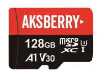 Карта памяти Aksberry MiroSDXC 128gb Class 10 A1/ V30/UHS-I