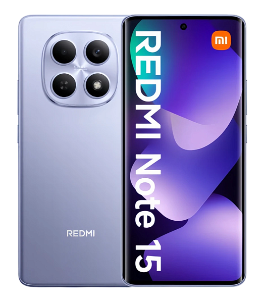 Xiaomi Redmi Note 15 4G 6/128Gb Mist Purple (Фиолетовый) (Global) Dual nano Sim