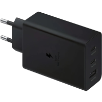 СЗУ Samsung EP-T6530 65W 3A (PD) USB + 2xType-C, ((EP-T6530NBEGEU)) черный